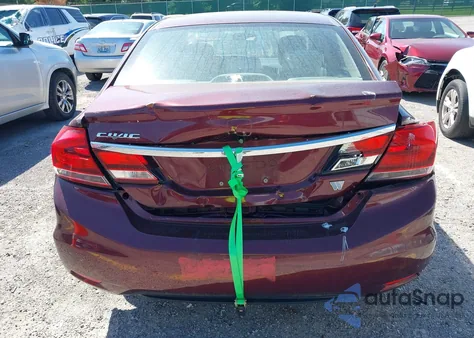 2014 Honda Civic Lx from USA, damaged, VIN 19XFB2F53EE061313